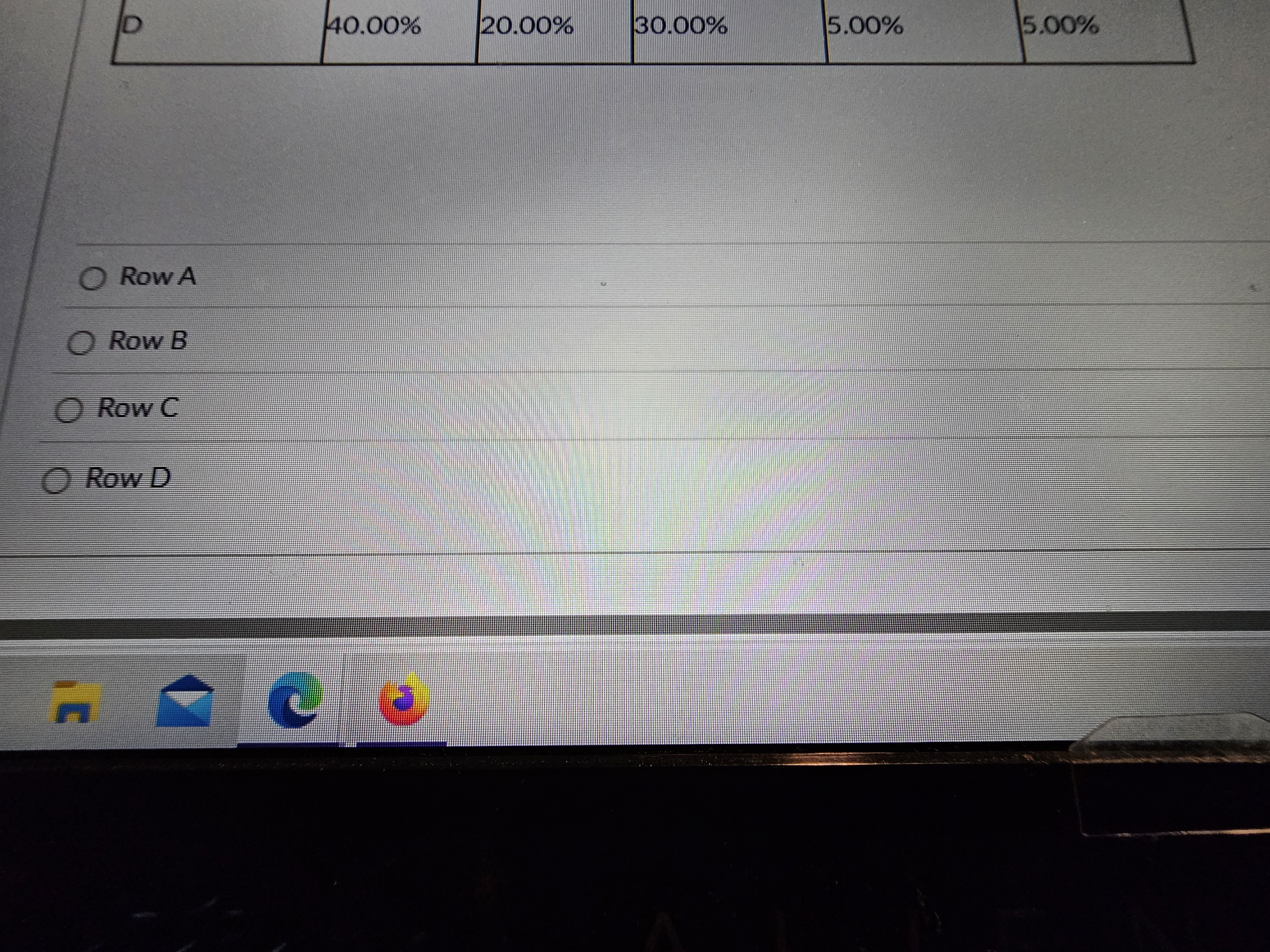 Using excel calculate the following. Please show