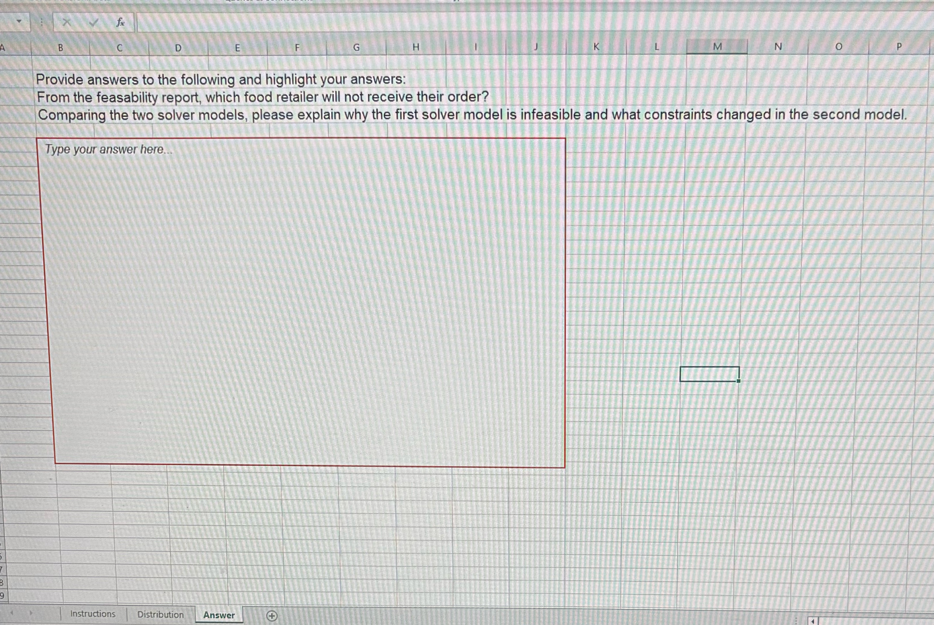 Please help solve in excel JeCornell DYS545.