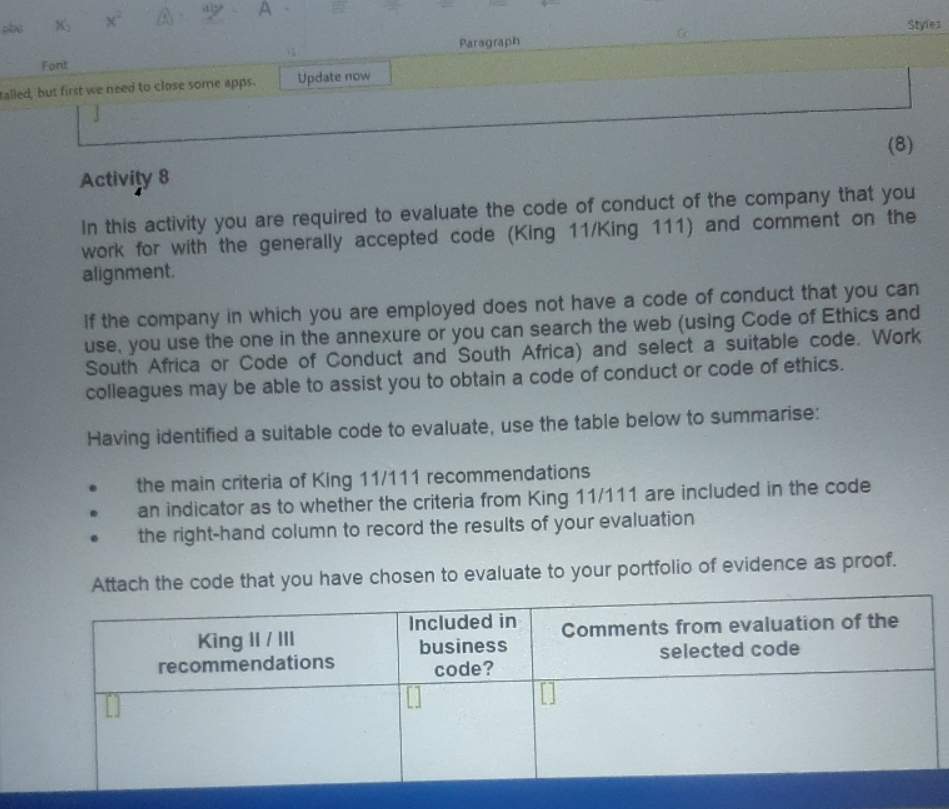 X A Font Paragraph Styles failed, but first we