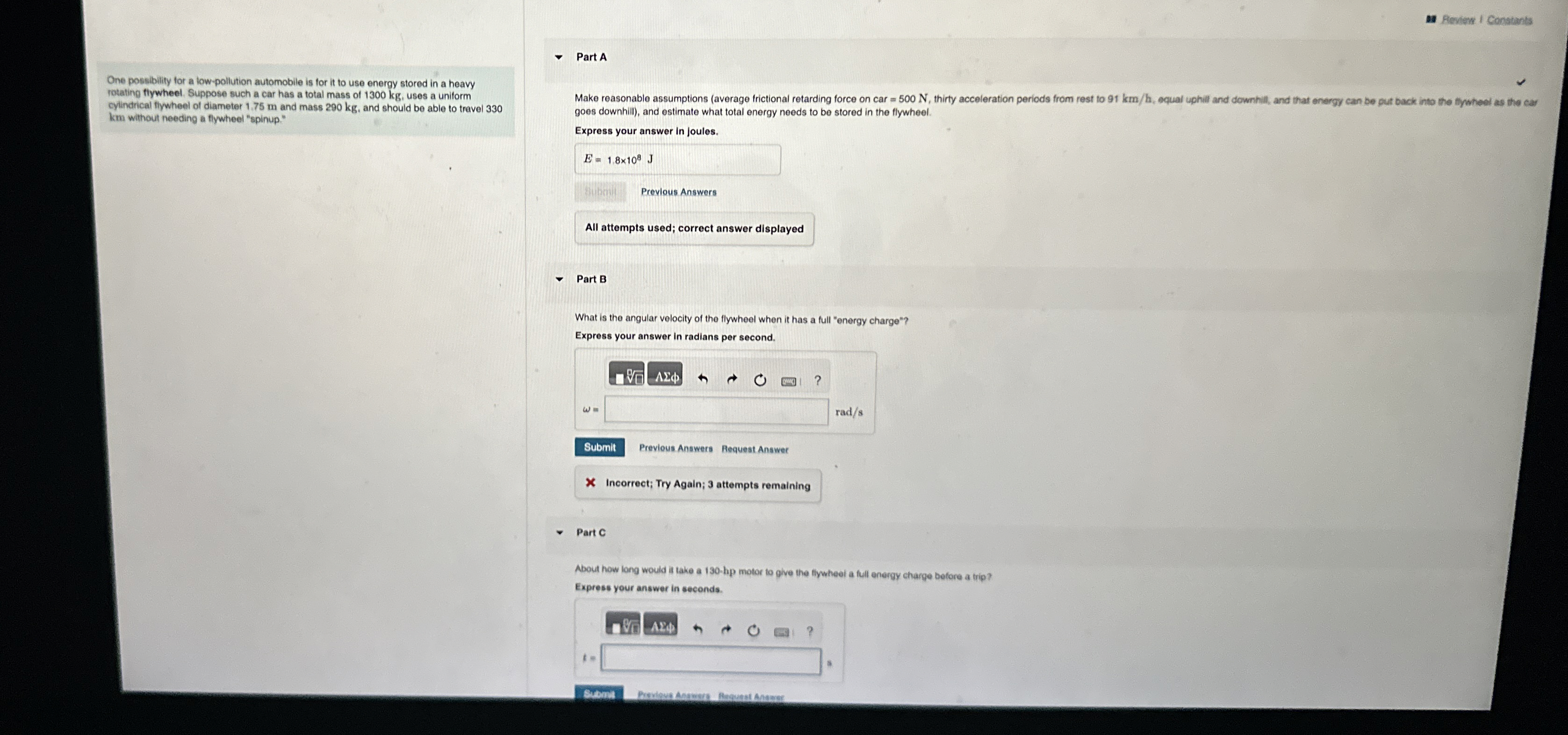 Reverw I Constants One possibility for a low -