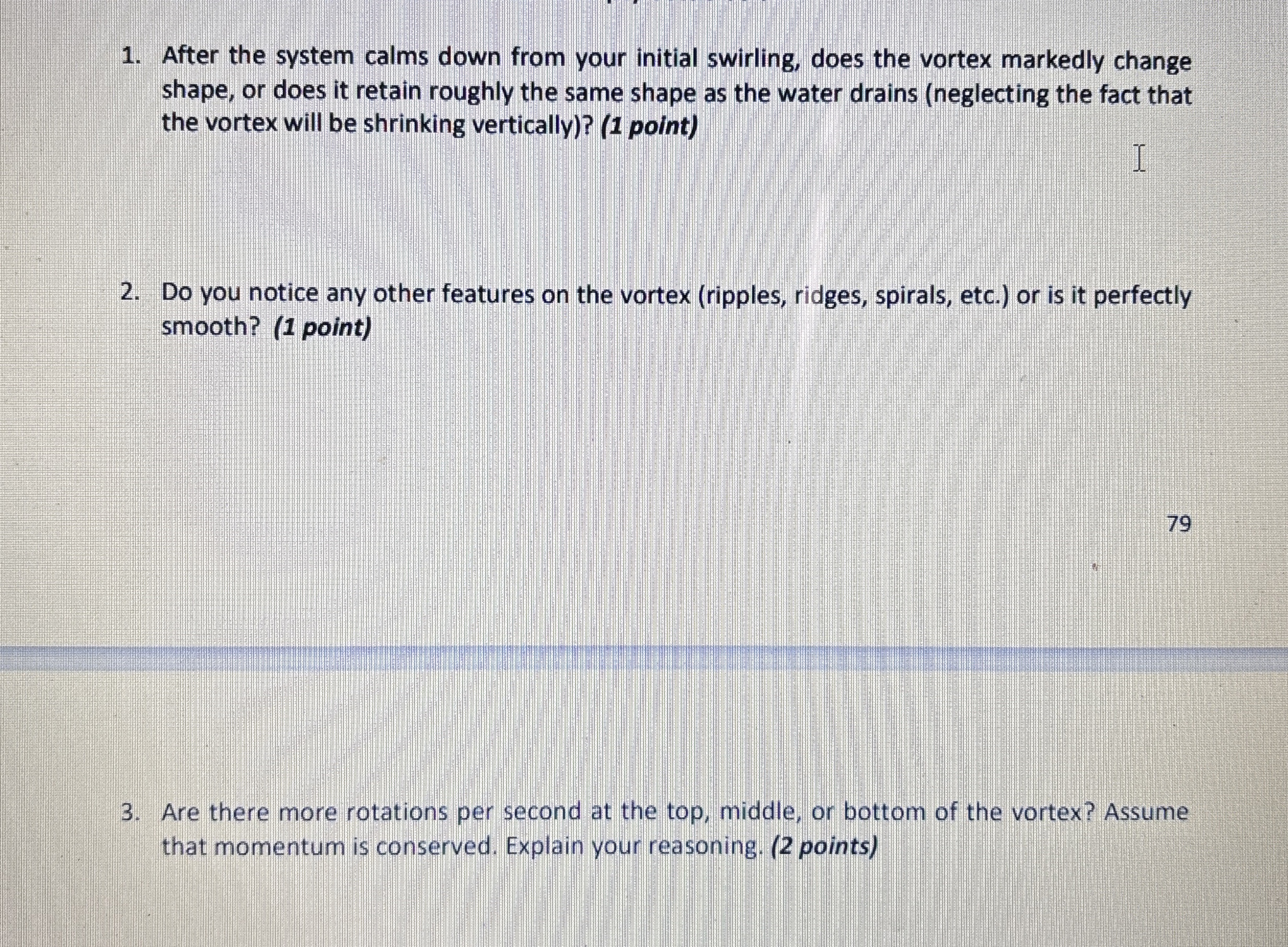 After the system calms down from your initial