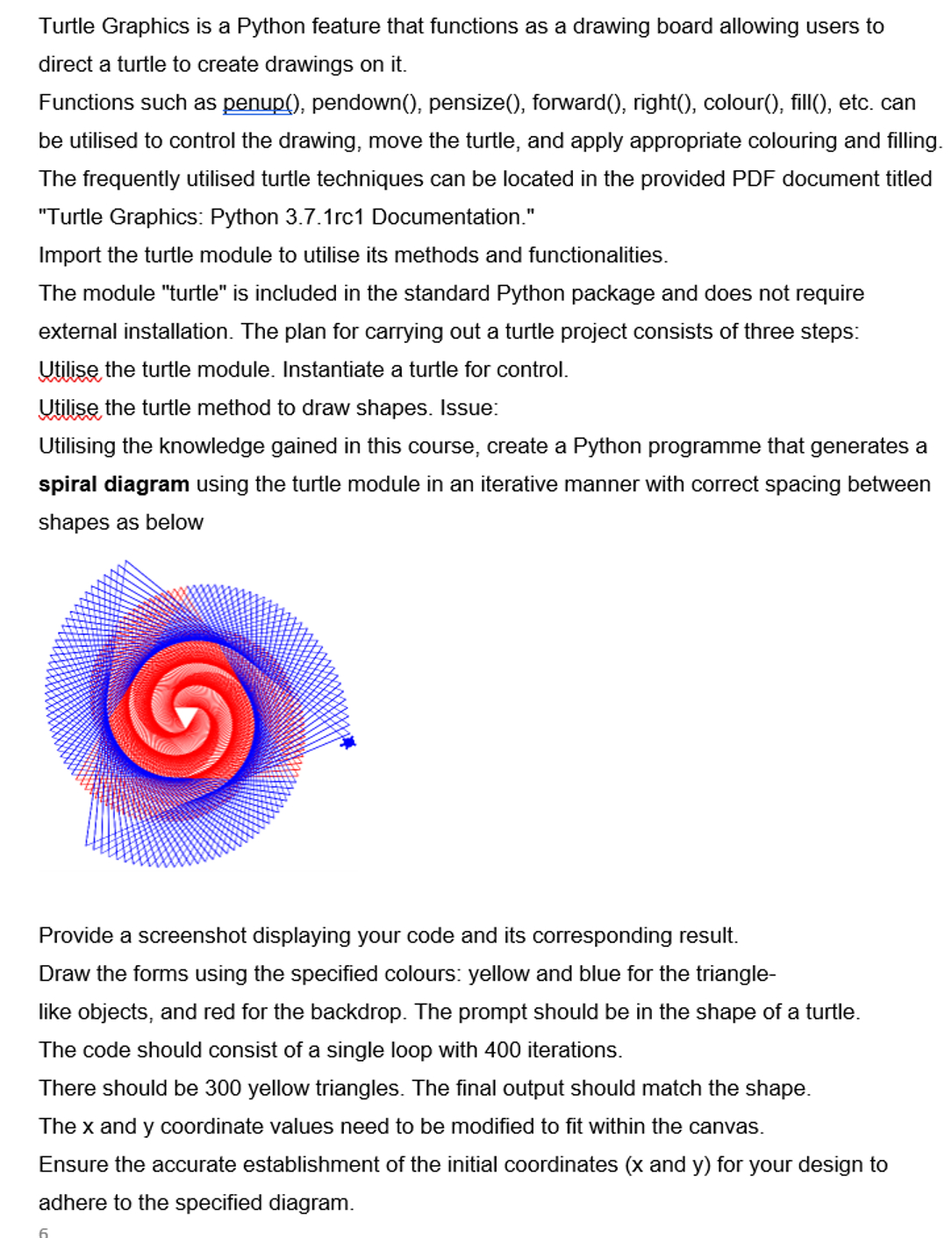 The answer does not print exactly like the