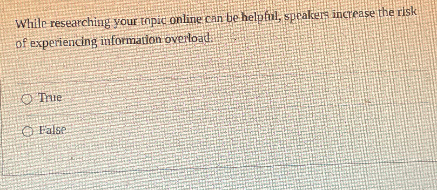 While researching your topic online can be