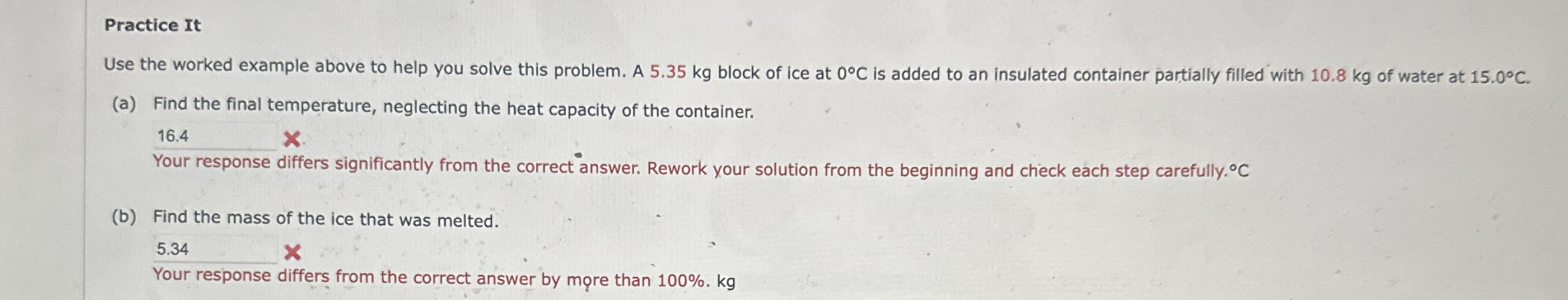 Practice It Use the worked example above to help