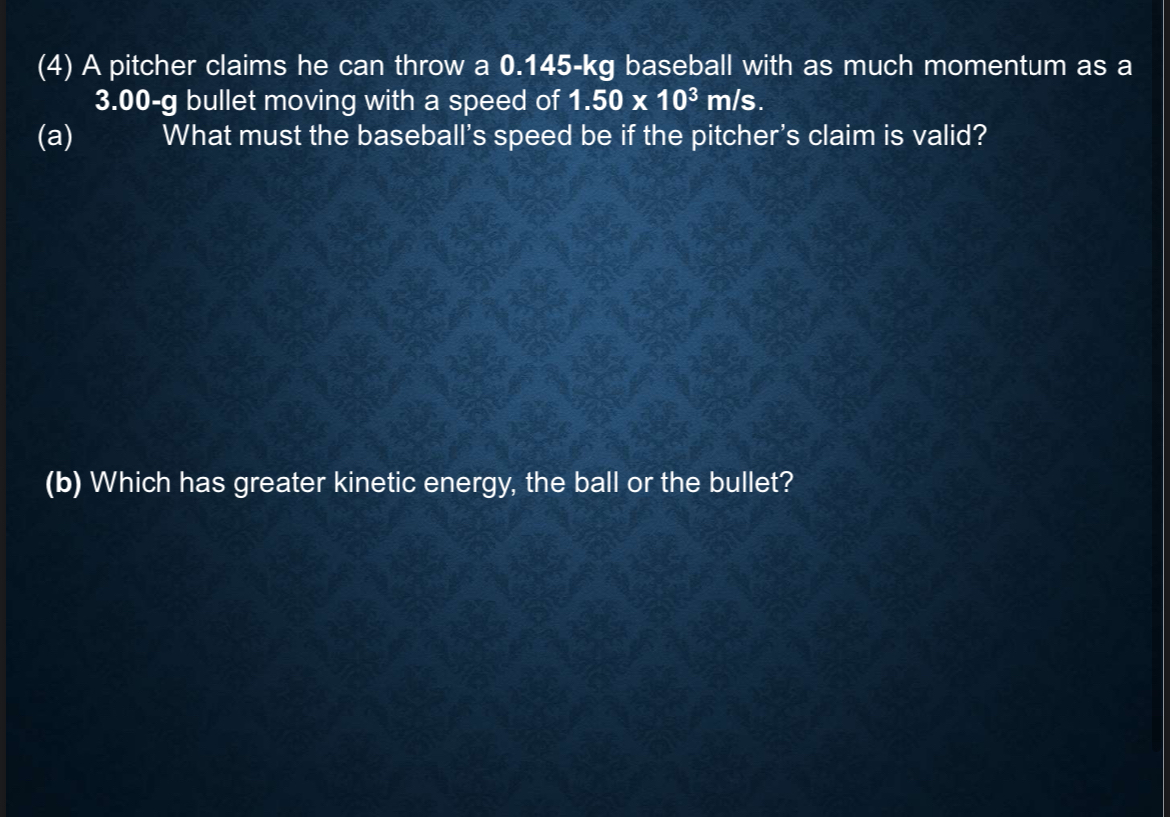 ( 4 ) A pitcher claims he can throw a 0 . 1 4 5 -