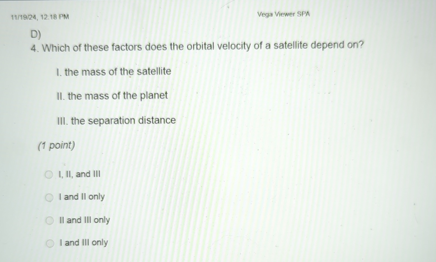 1 1 / 1 9 / 2 4 , 1 2 : 1 8 PM Vega Viewer SPA D