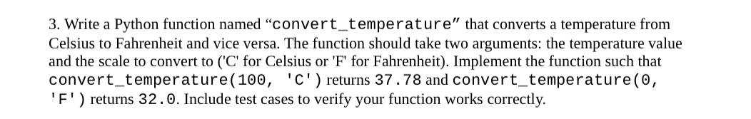 Write a Python function named "convert _