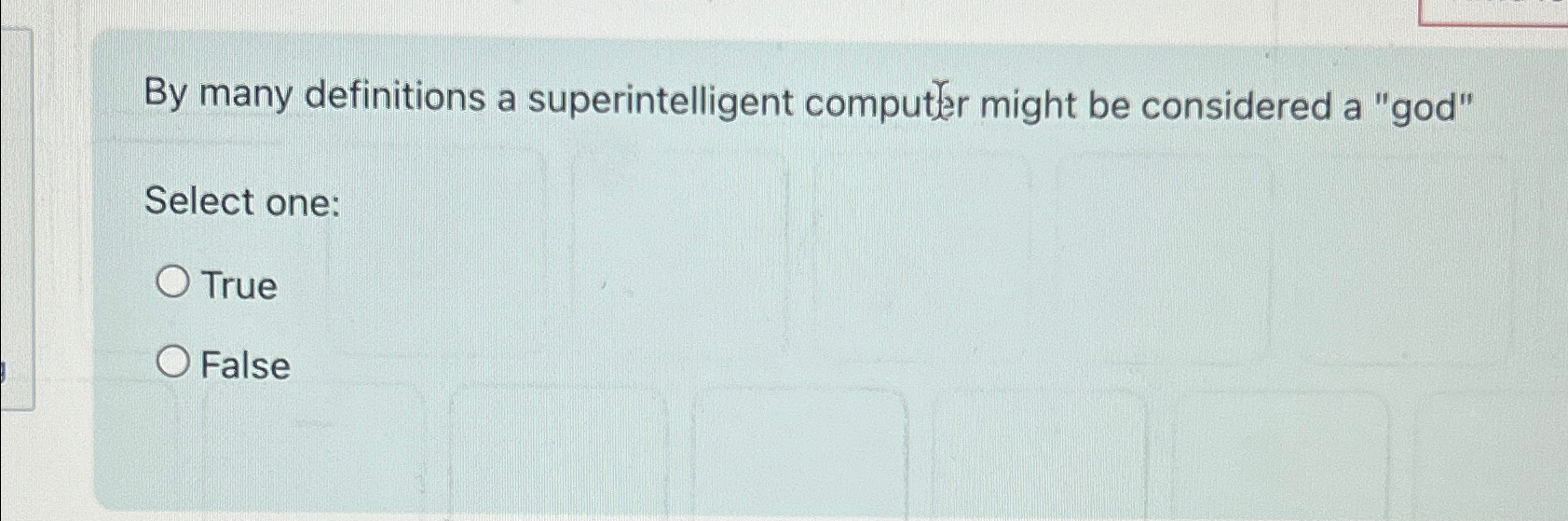 By many definitions a superintelligent computer