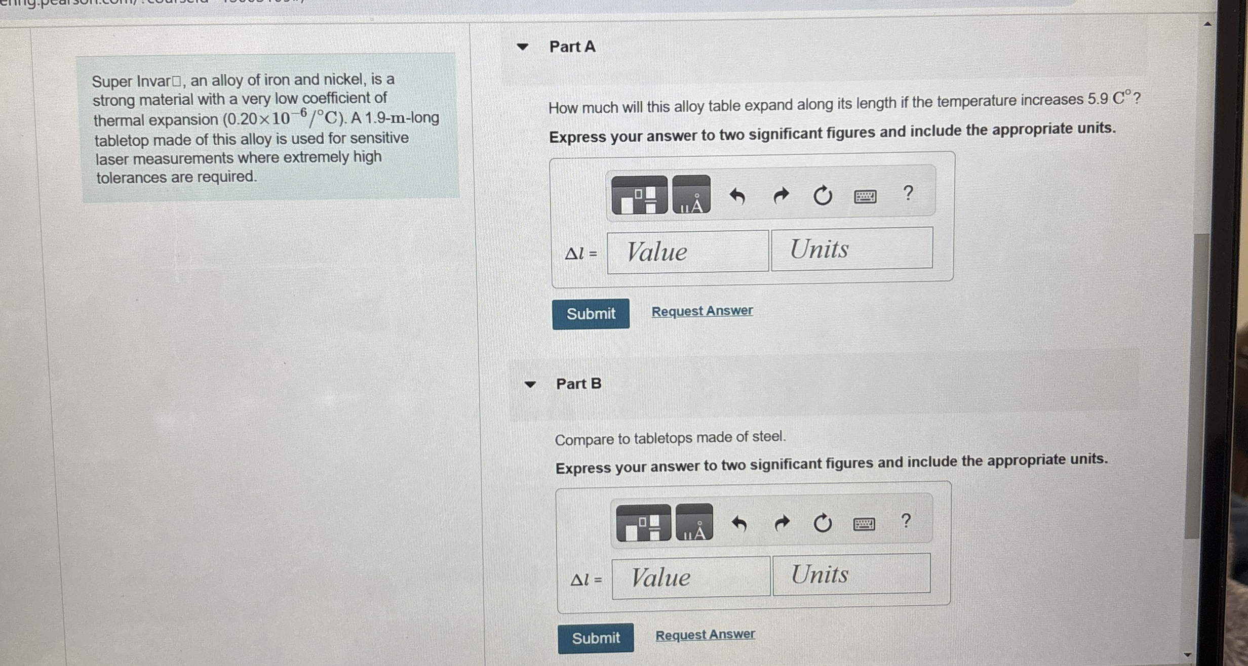 Super Invara, an alloy of iron and nickel, is a