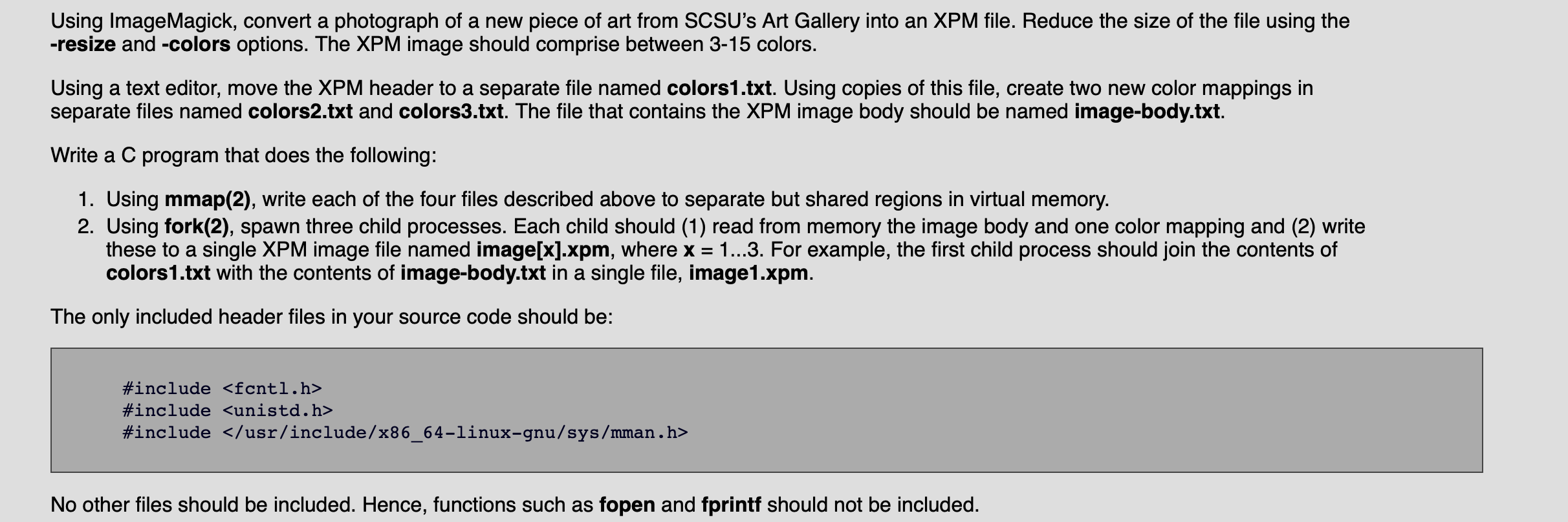 GIVE ME THE CORRECT C CODE TO COMPLETE THIS