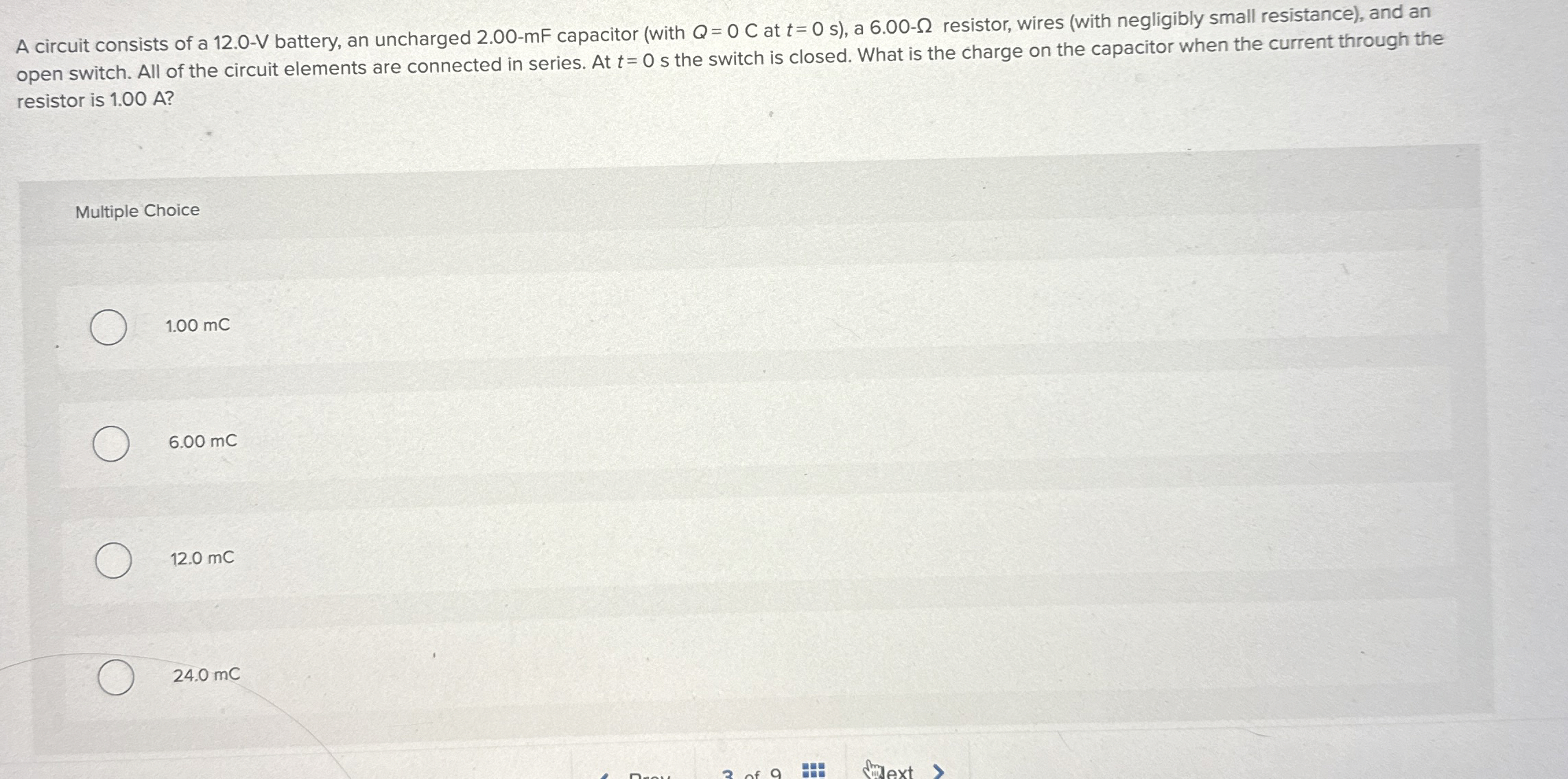 A circuit consists of a 1 2 . 0 - V battery, an
