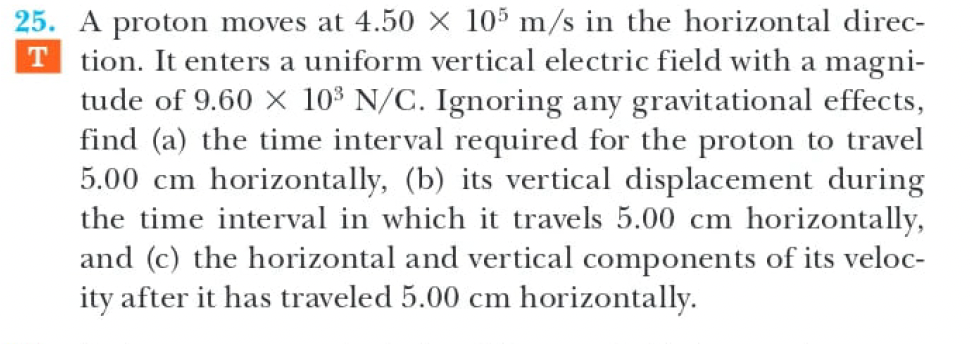 A proton moves at 4 . 5 0 \ times 1 0 ^ ( 5 ) ( m