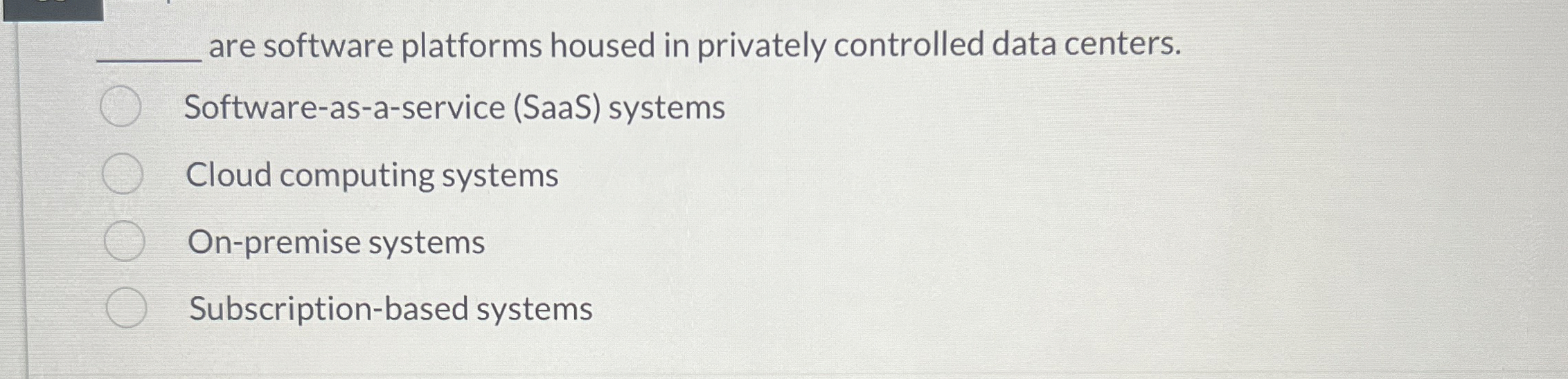 q , are software platforms housed in privately