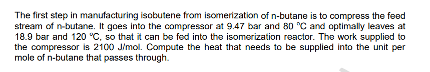 How do I solve this thermodynamics problem