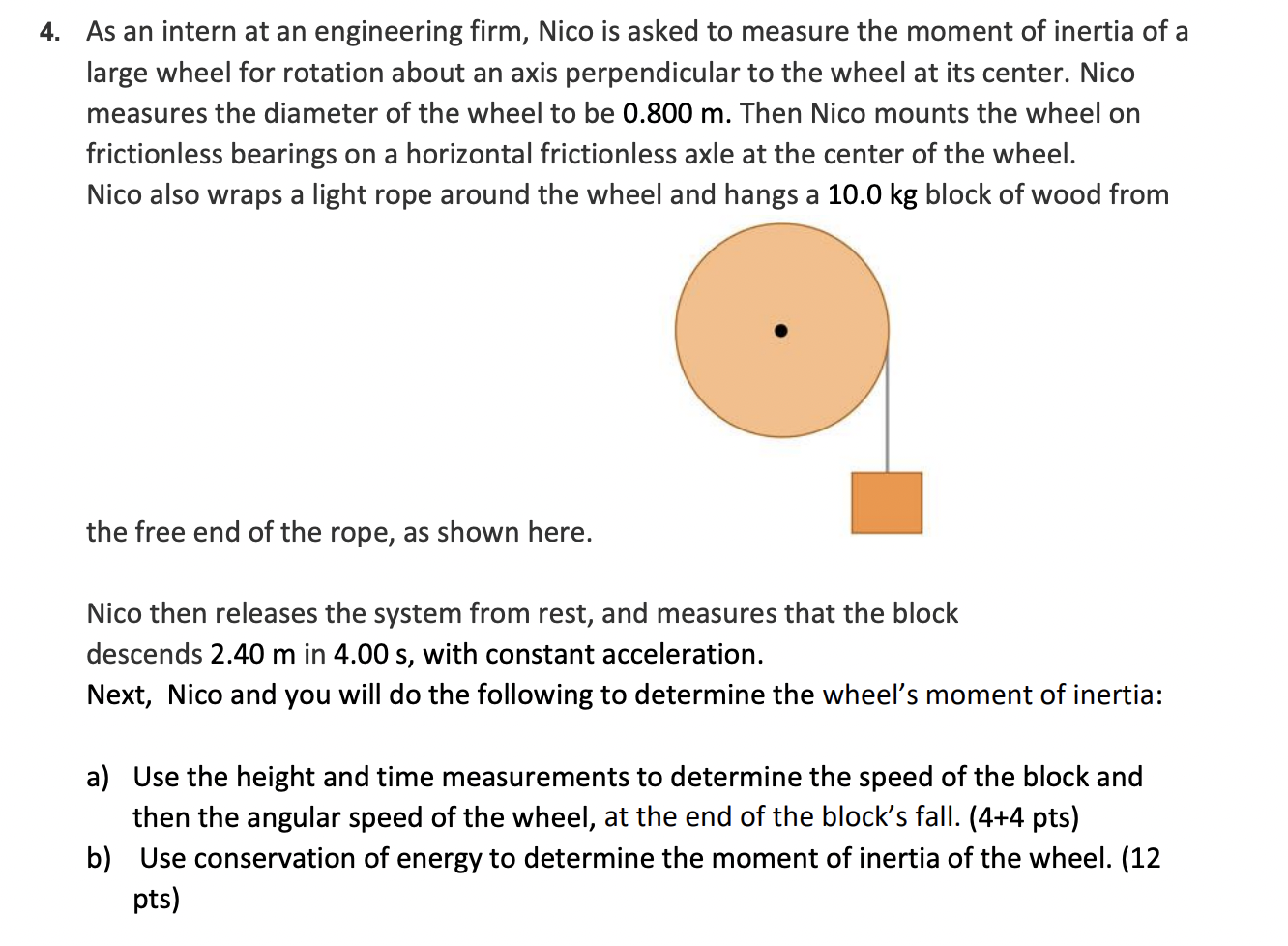 As an intern at an engineering firm, Nico is