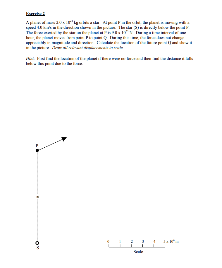 With using orbital motion ( PQ = PR + RQ ) A
