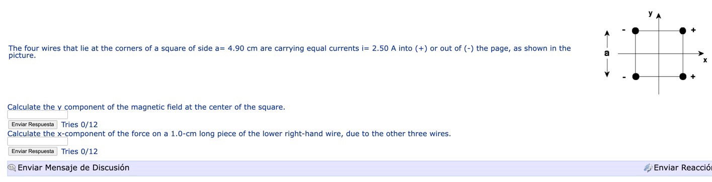 URGENTTTTTT The four wires that lie at the