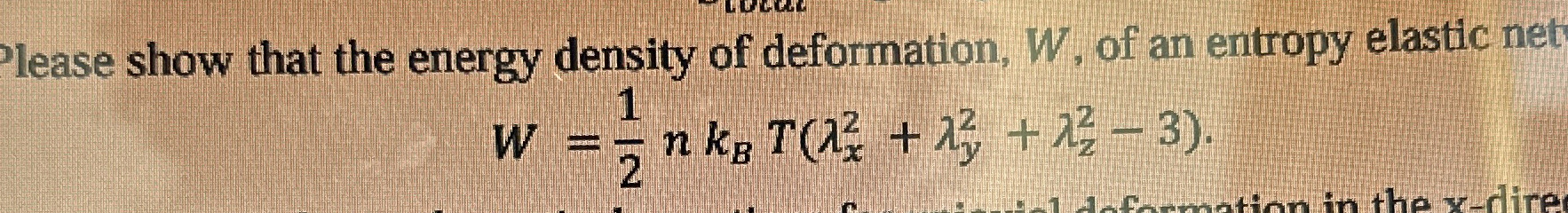 lease show that the energy density of
