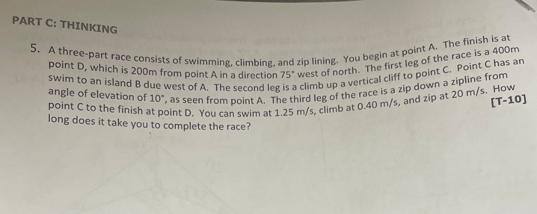 PART C: THINKING DRAW DIAGRAM REPRESENTS THIS