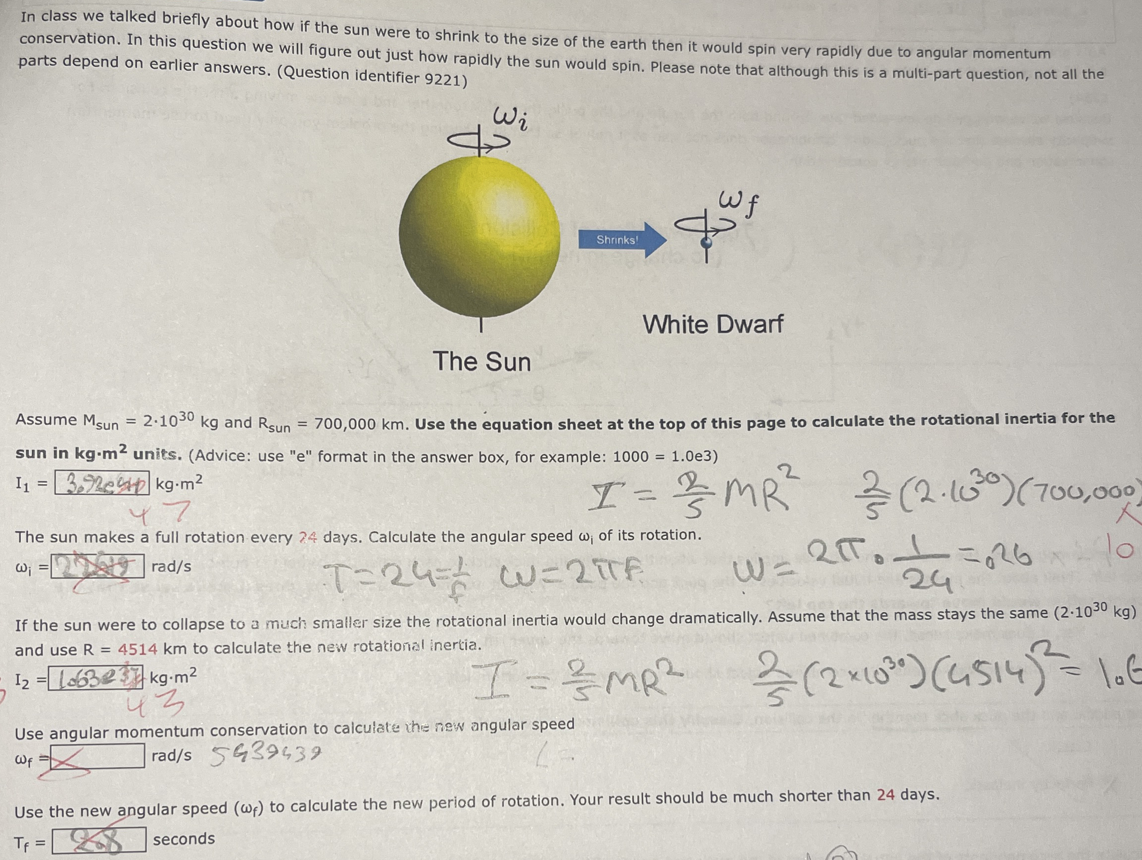 In class we talked briefly about how if the sun