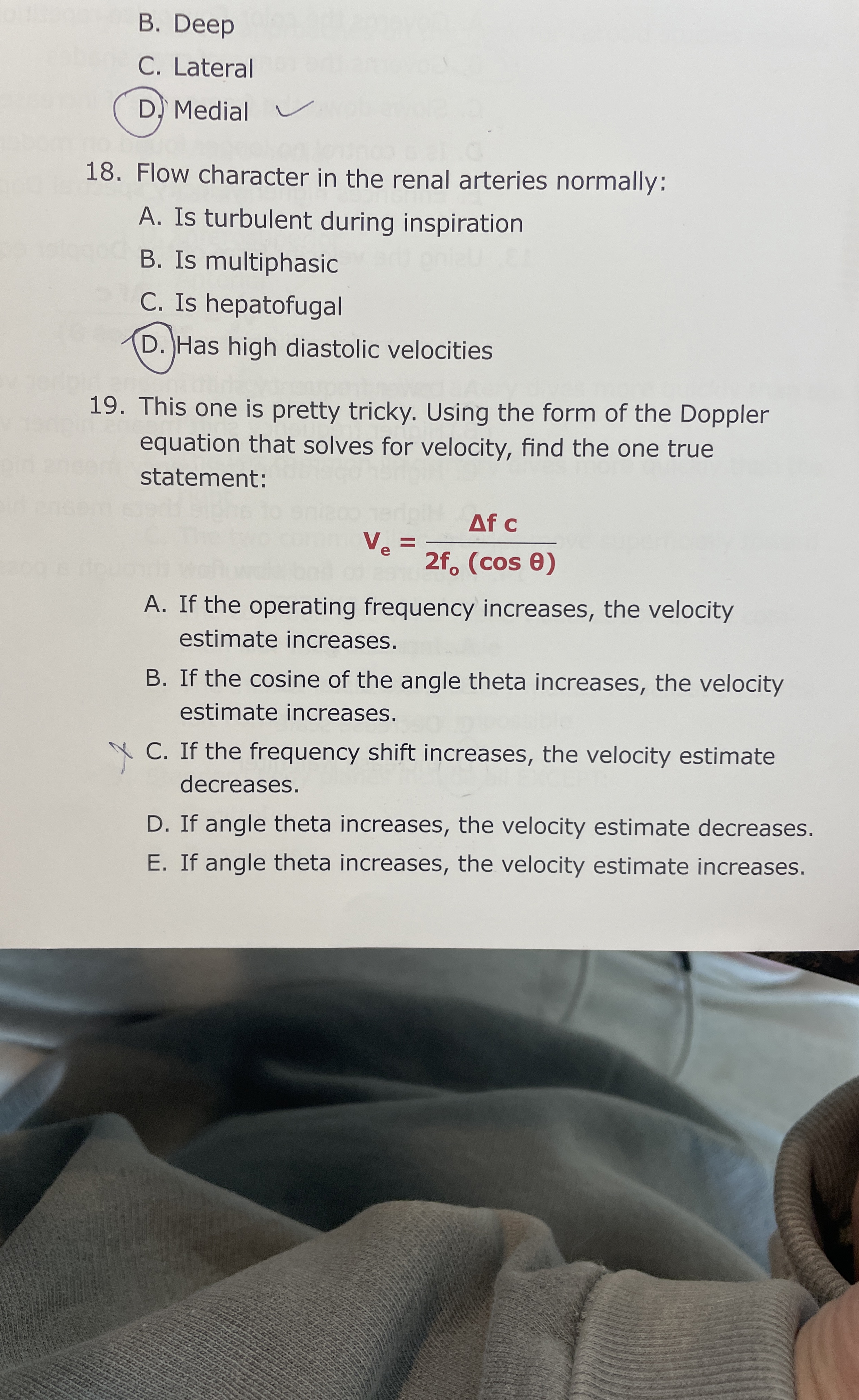 1 9 . This one is pretty tricky. Using the form