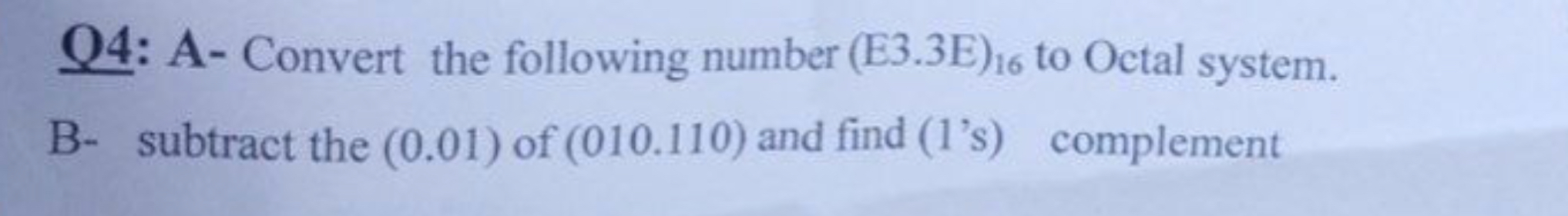 Solve it numrical system