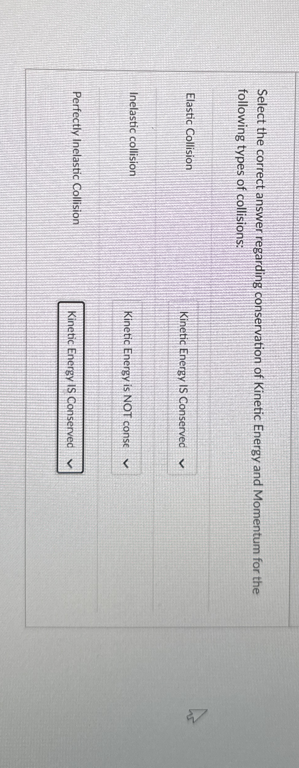 Select the correct answer regarding conservation