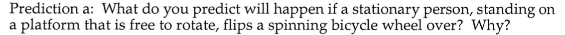 Prediction a: What do you predict will happen if