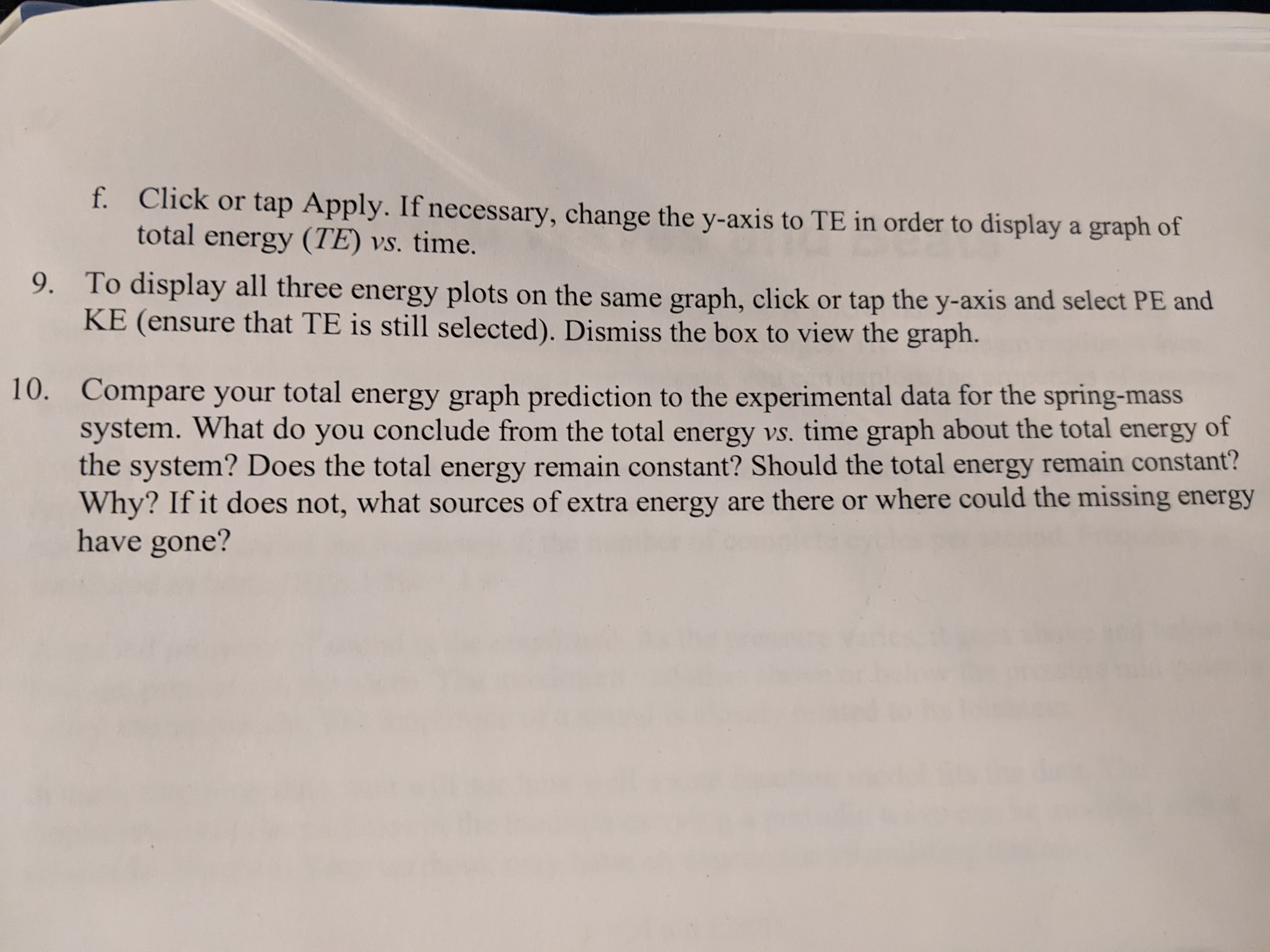 f . Click or tap Apply. If necessary, change the