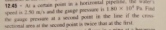 1 2 . 4 5 - At a certain point in a horizontal