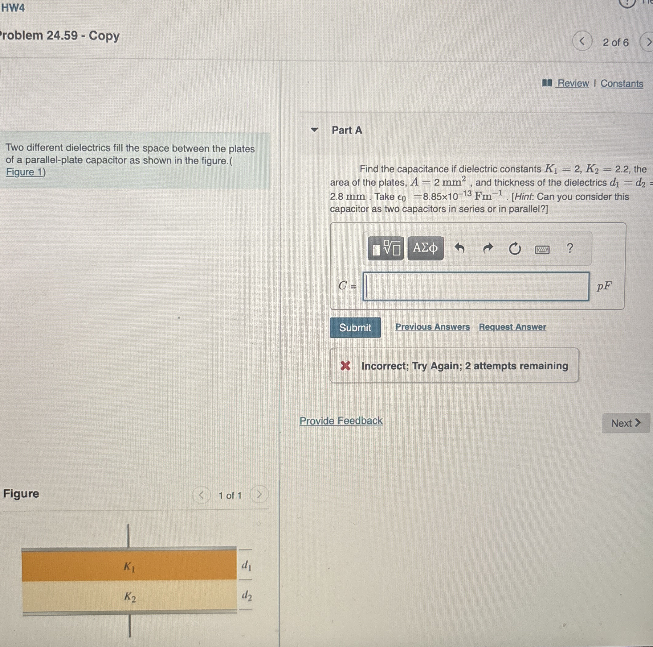 Problem 2 4 . 5 9 - Copy 2 of 6 Two different