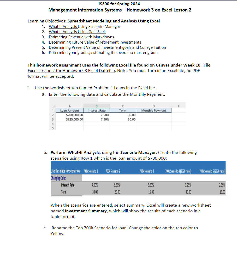 IS 3 0 0 for Spring 2 0 2 4 Management