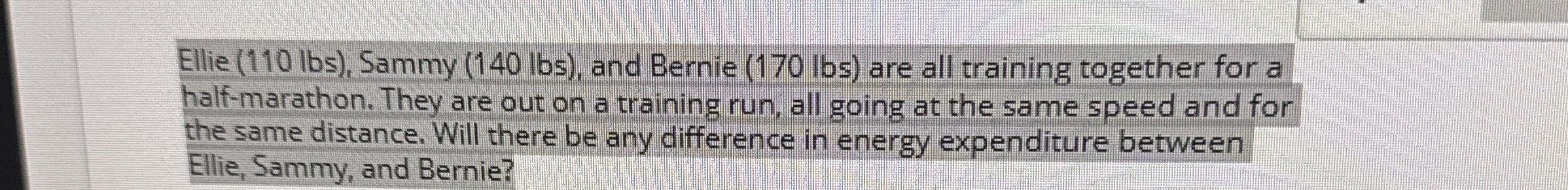 Ellie ( 1 1 0 lbs ) , Sammy ( 1 4 0 lbs ) , and