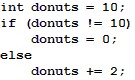 What is the value of donuts after the following