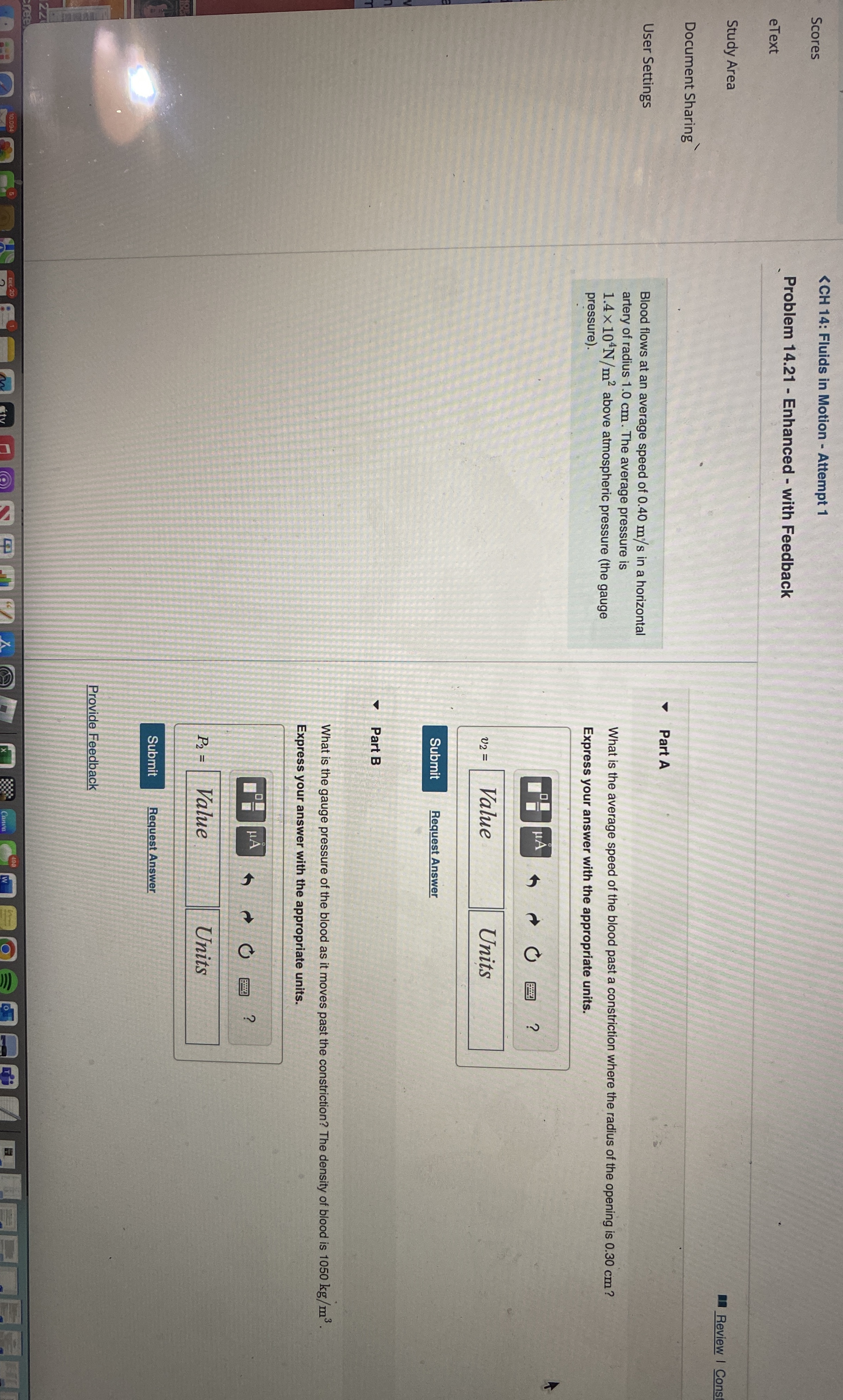 Scores eText Study Area Document Sharing User