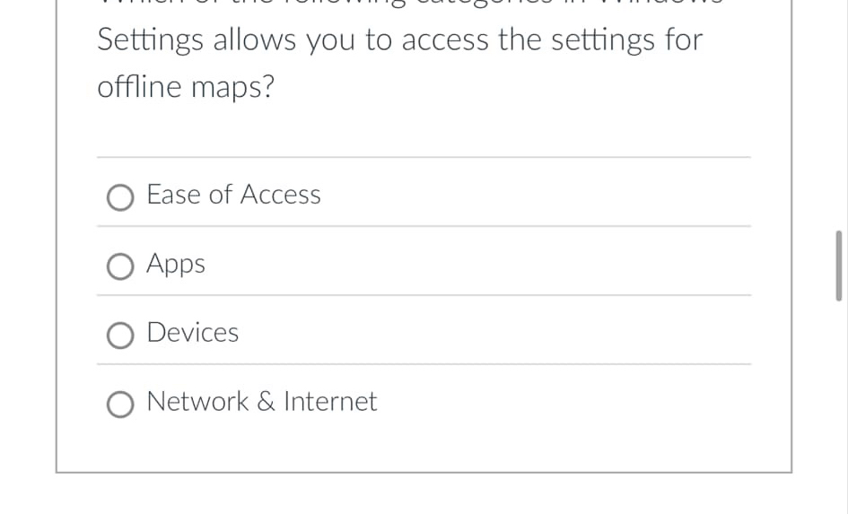 Settings allows you to access the settings for