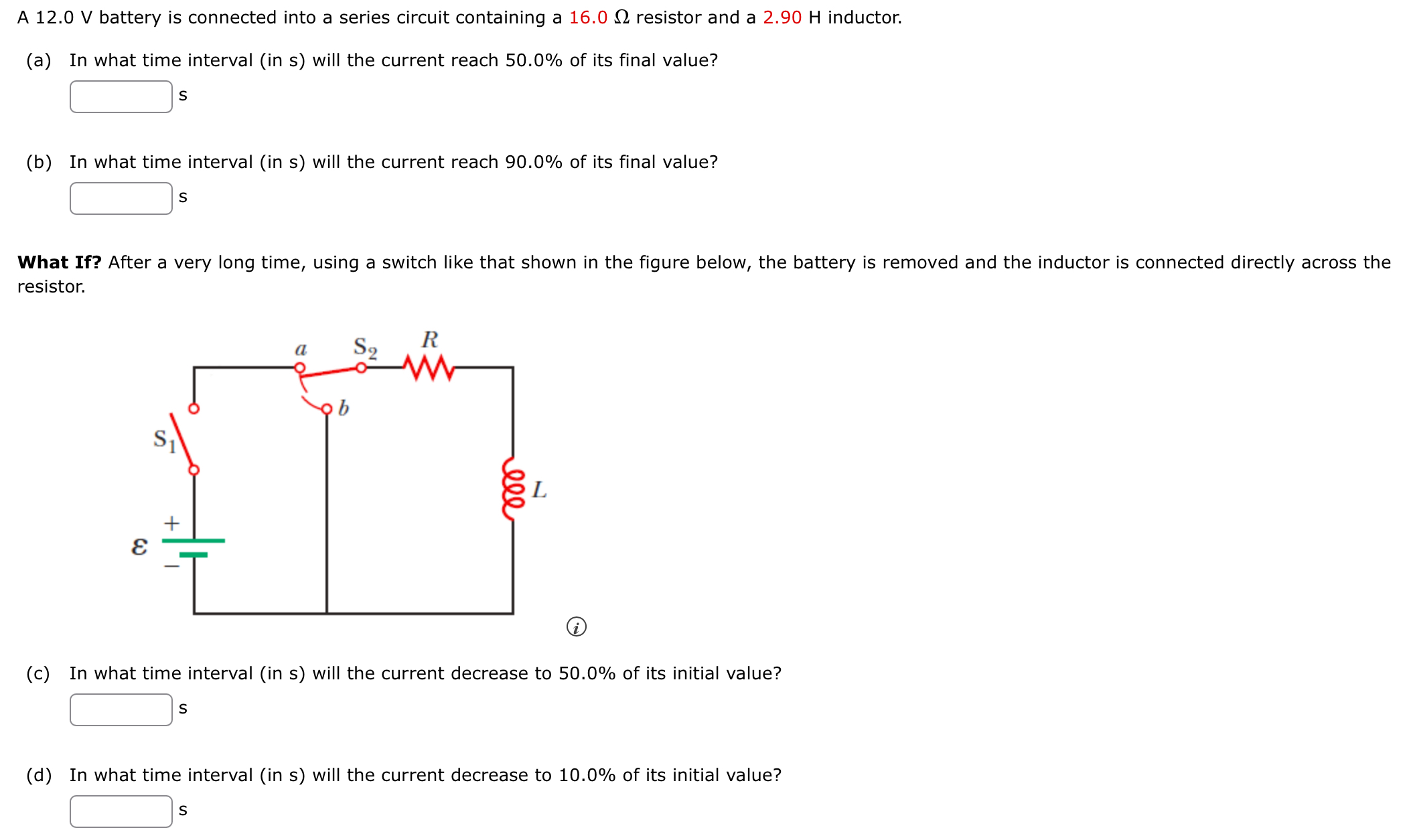 A 1 2 . 0 V battery is connected into a series