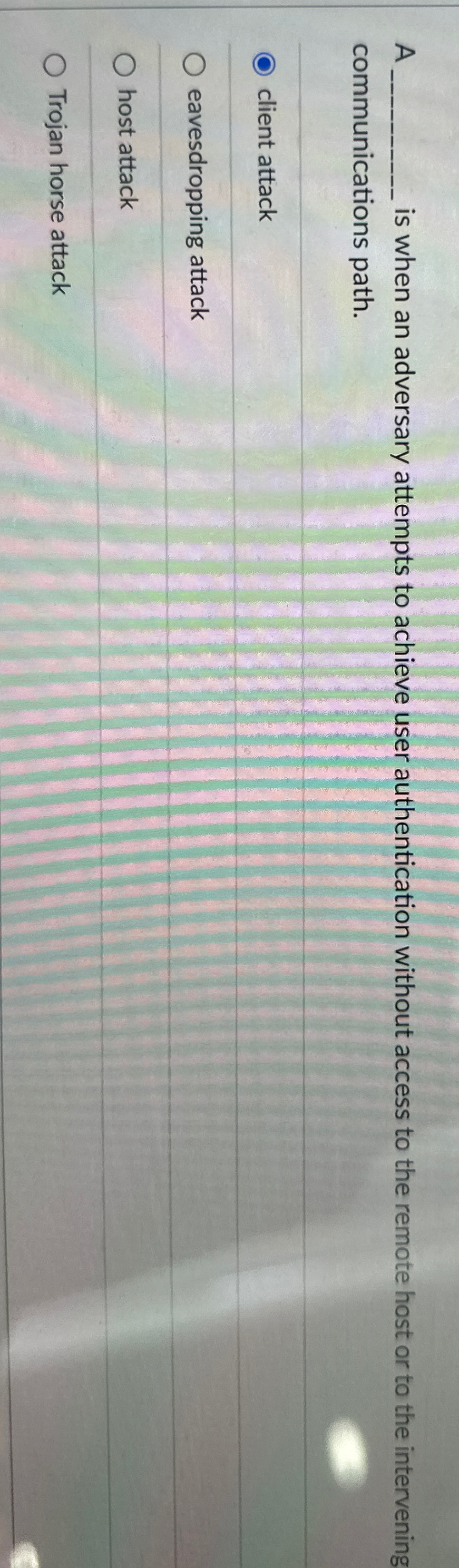 A q , is when an adversary attempts to achieve