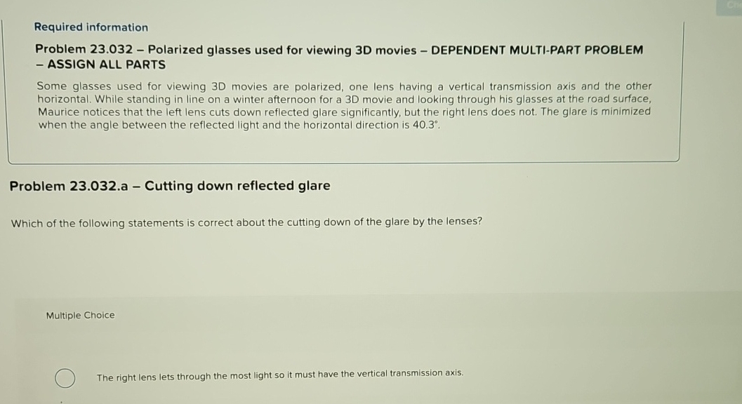 Required information Problem 2 3 . 0 3 2 -