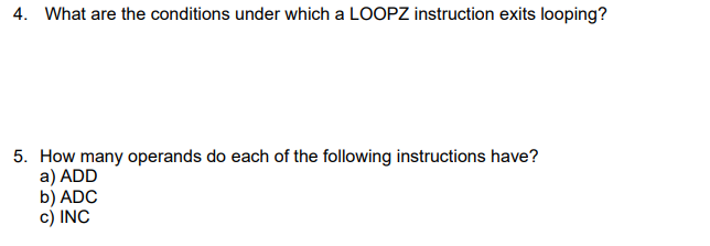 What are the conditions under which a LOOPZ