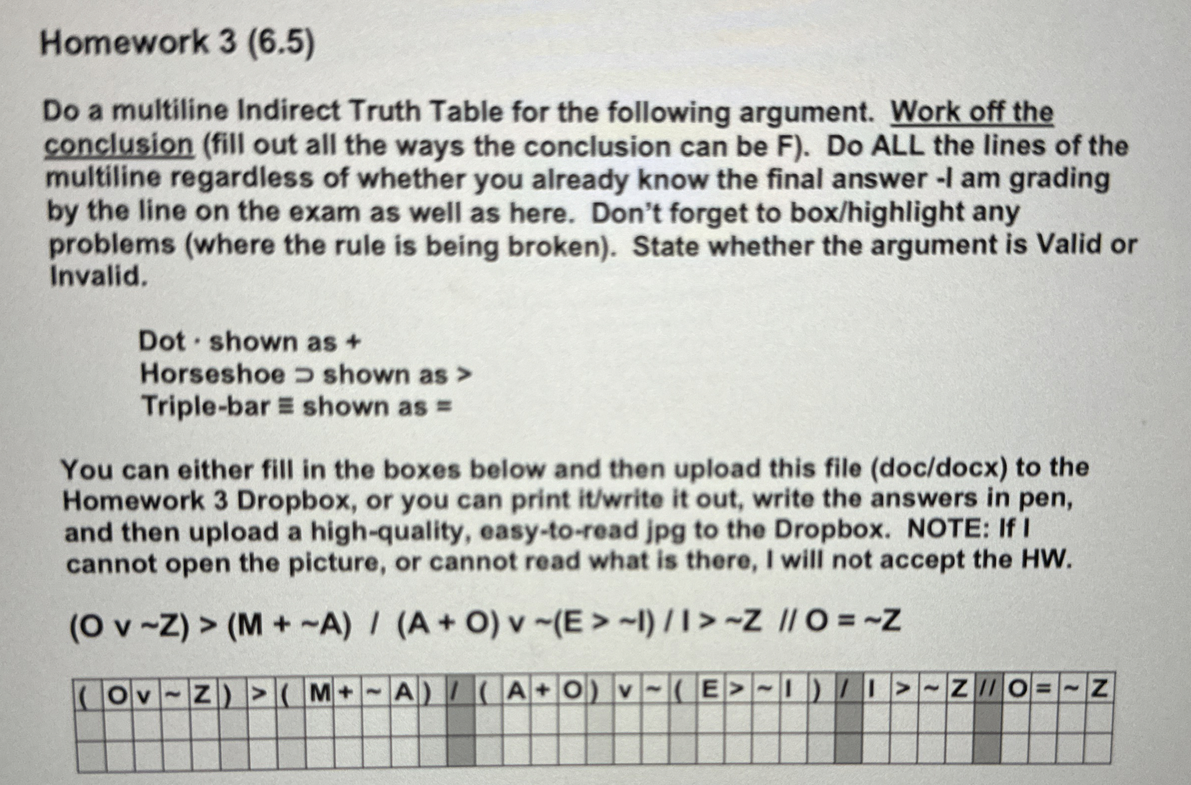 Homework 3 ( 6 . 5 ) Do a multiline Indirect