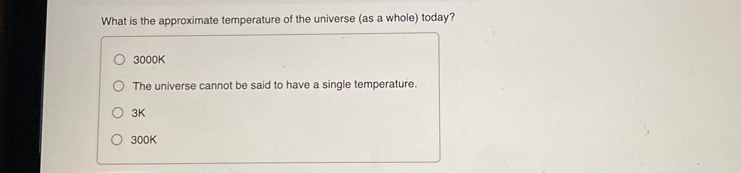 What is the approximate temperature of the