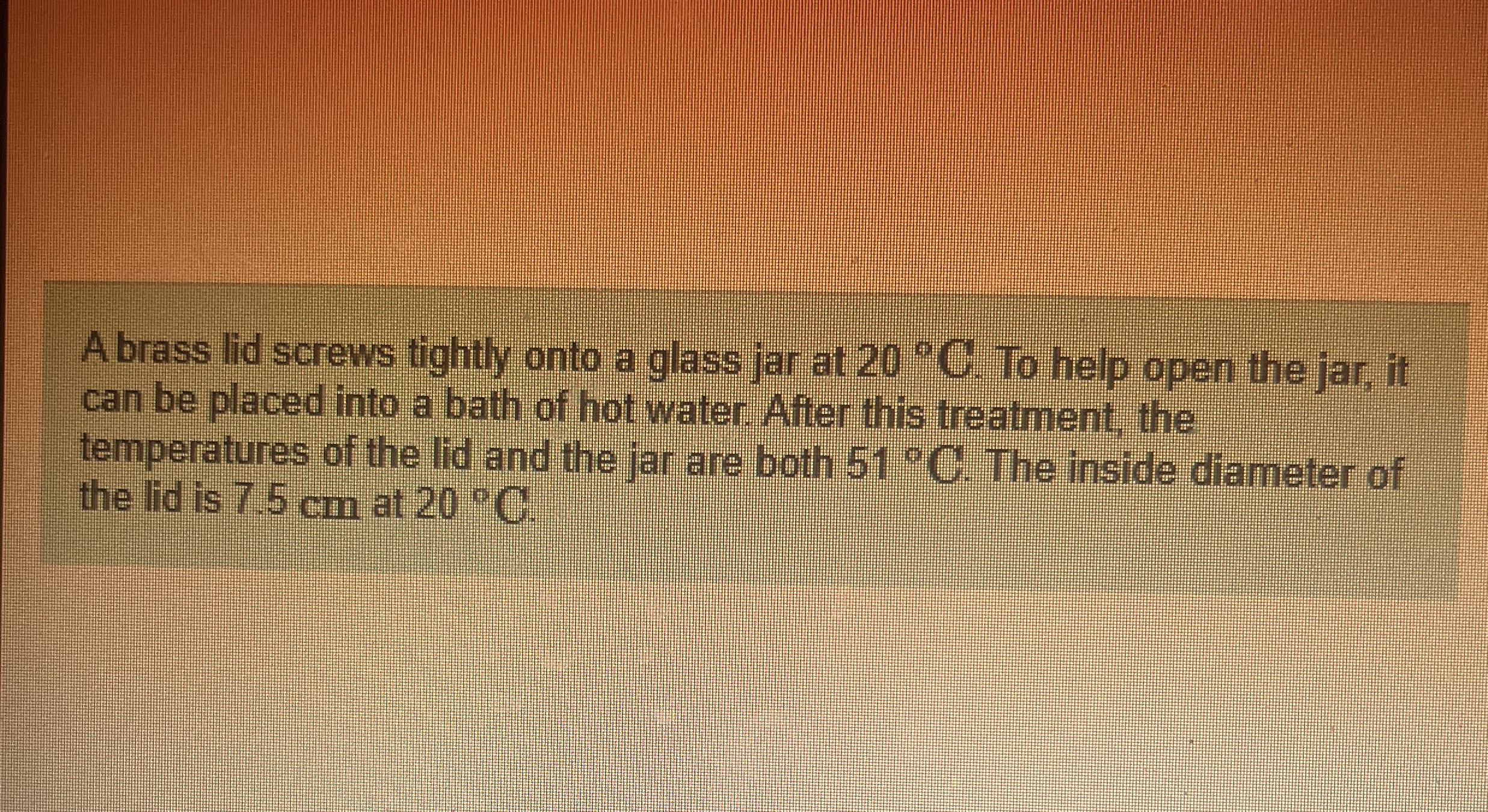 A brass lid screws tightly onto a glass jar at 2