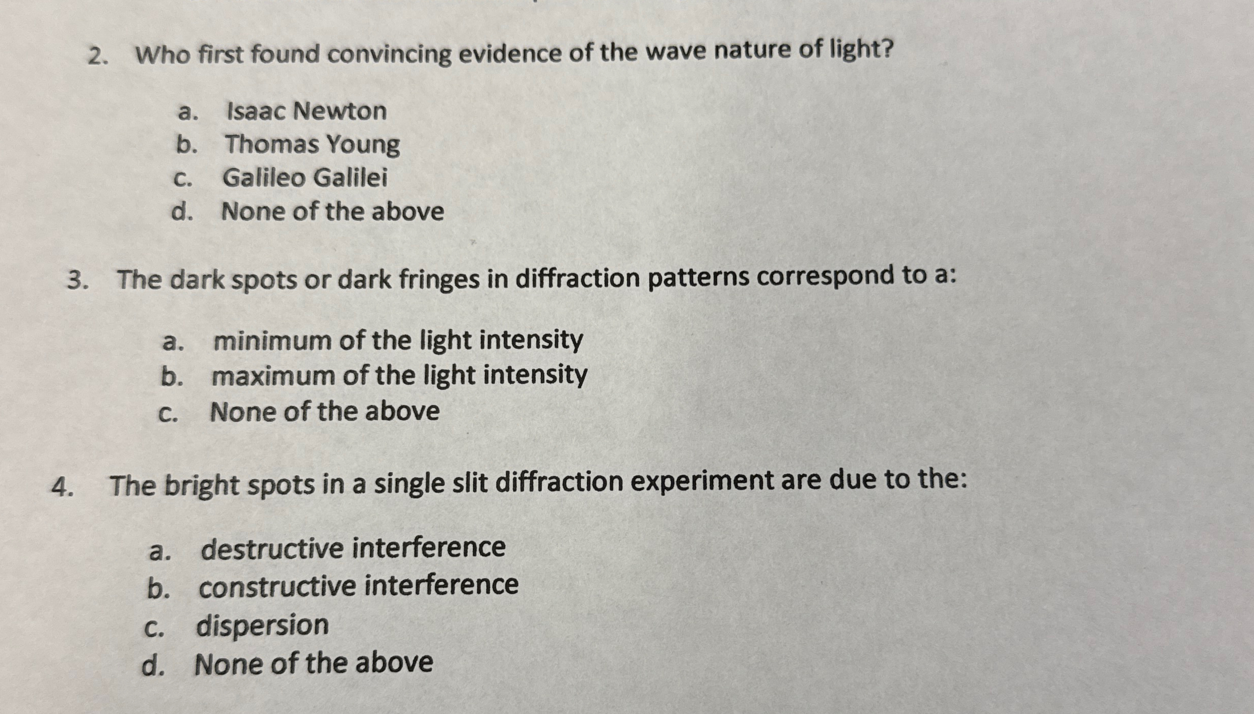 Who first found convincing evidence of the wave