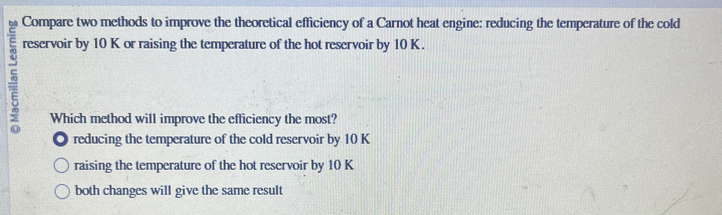 pempare two methods to improve the theoretical