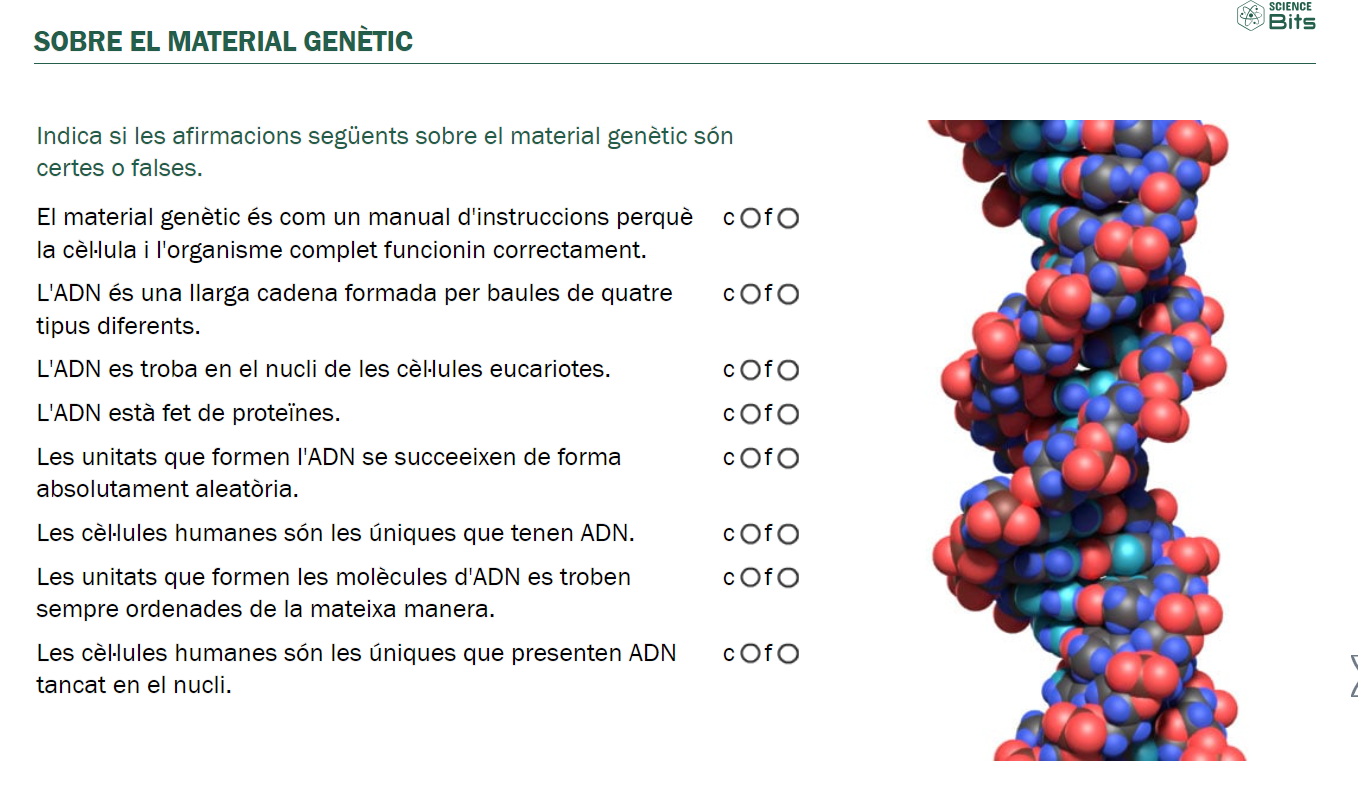 Indica si les afirmacions seg ents sobre el