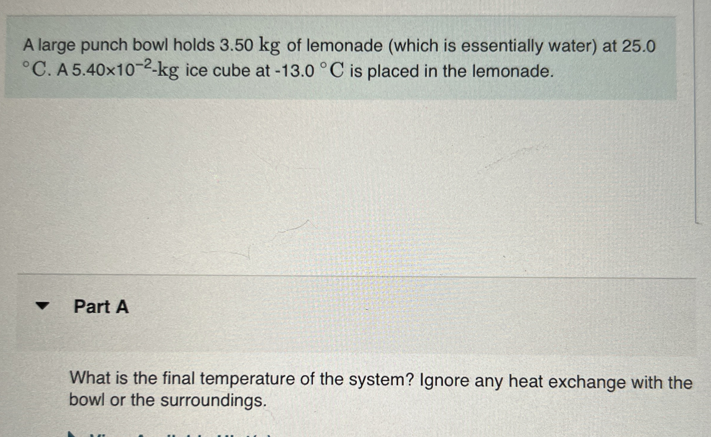 A large punch bowl holds 3 . 5 0 kg of lemonade (