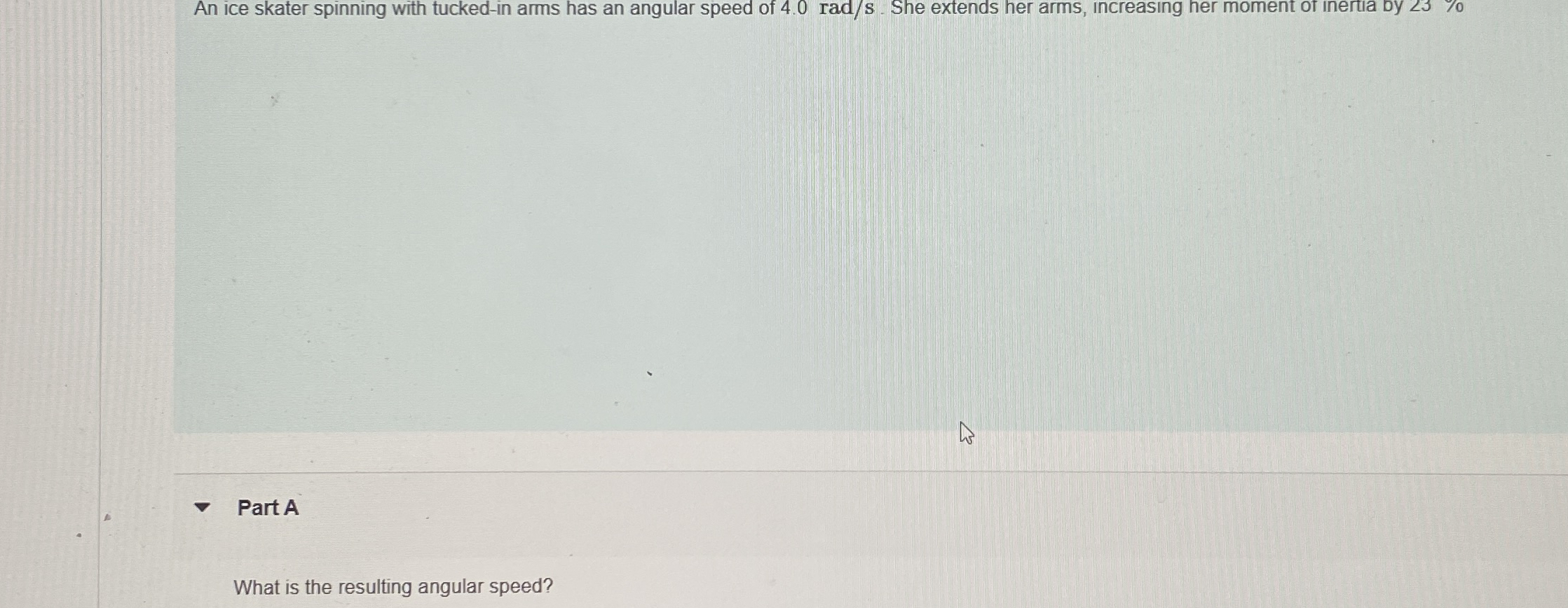 An ice skater spinning with tucked - in arms has