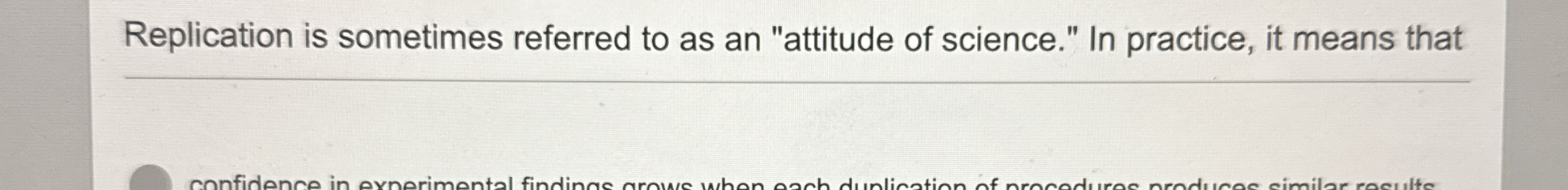 Replication is sometimes referred to as an