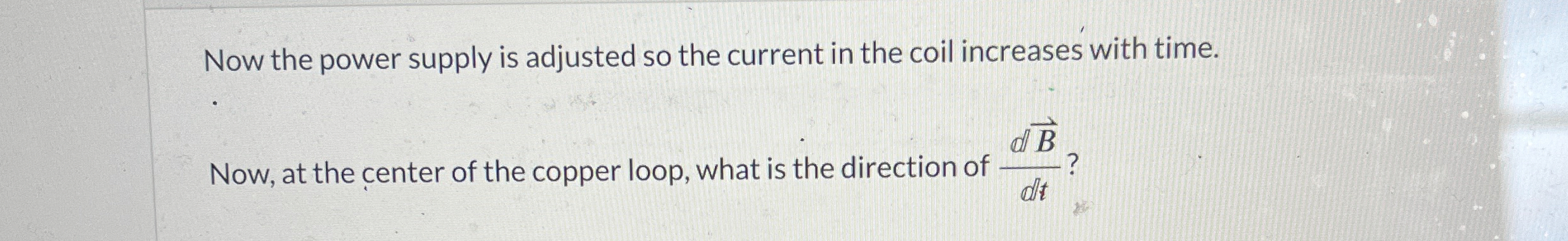 Now the power supply is adjusted so the current